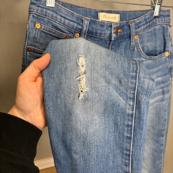 Madewell The High-Rise Slim Boyjean in Dover Wash - Picture 6 of 11